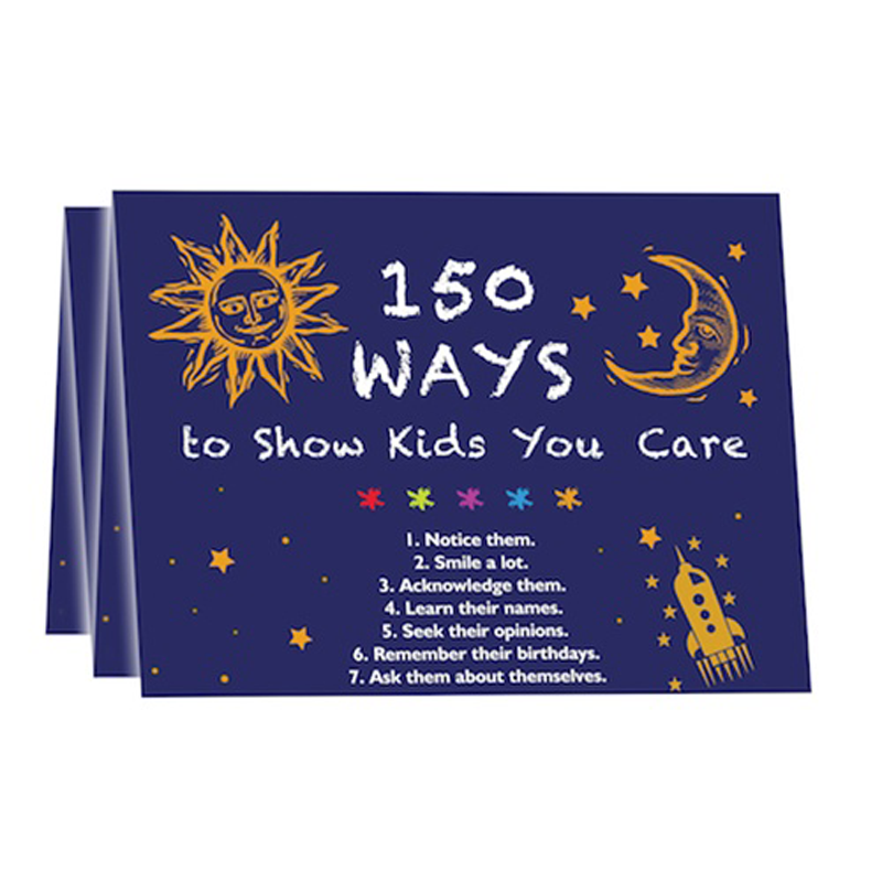 150 Ways to Show Kids You Care Poster (pack of 15) (rev 2019